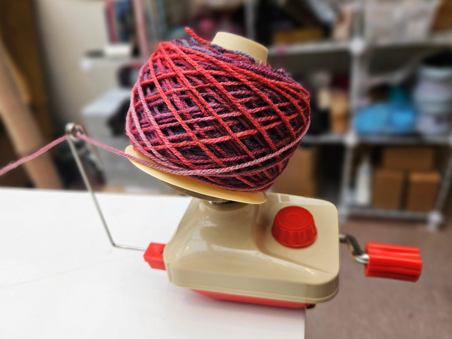 Wool Winder - Yarn caking tool