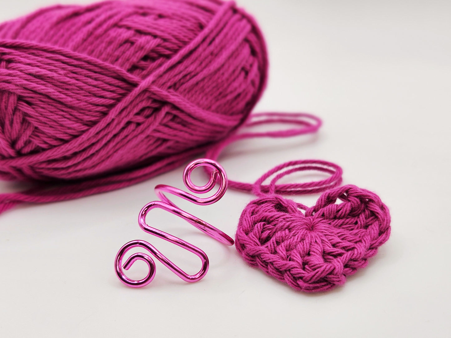 Spiral Crochet Tension Rings