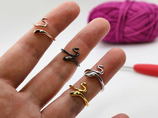 Snake Crochet Tension Rings