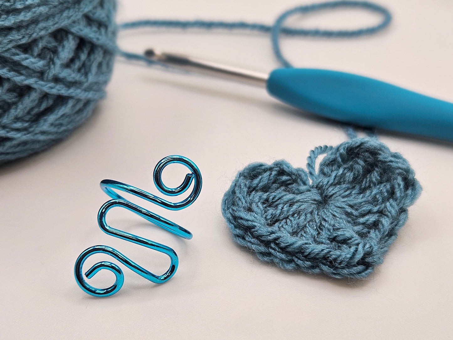 Spiral Crochet Tension Rings