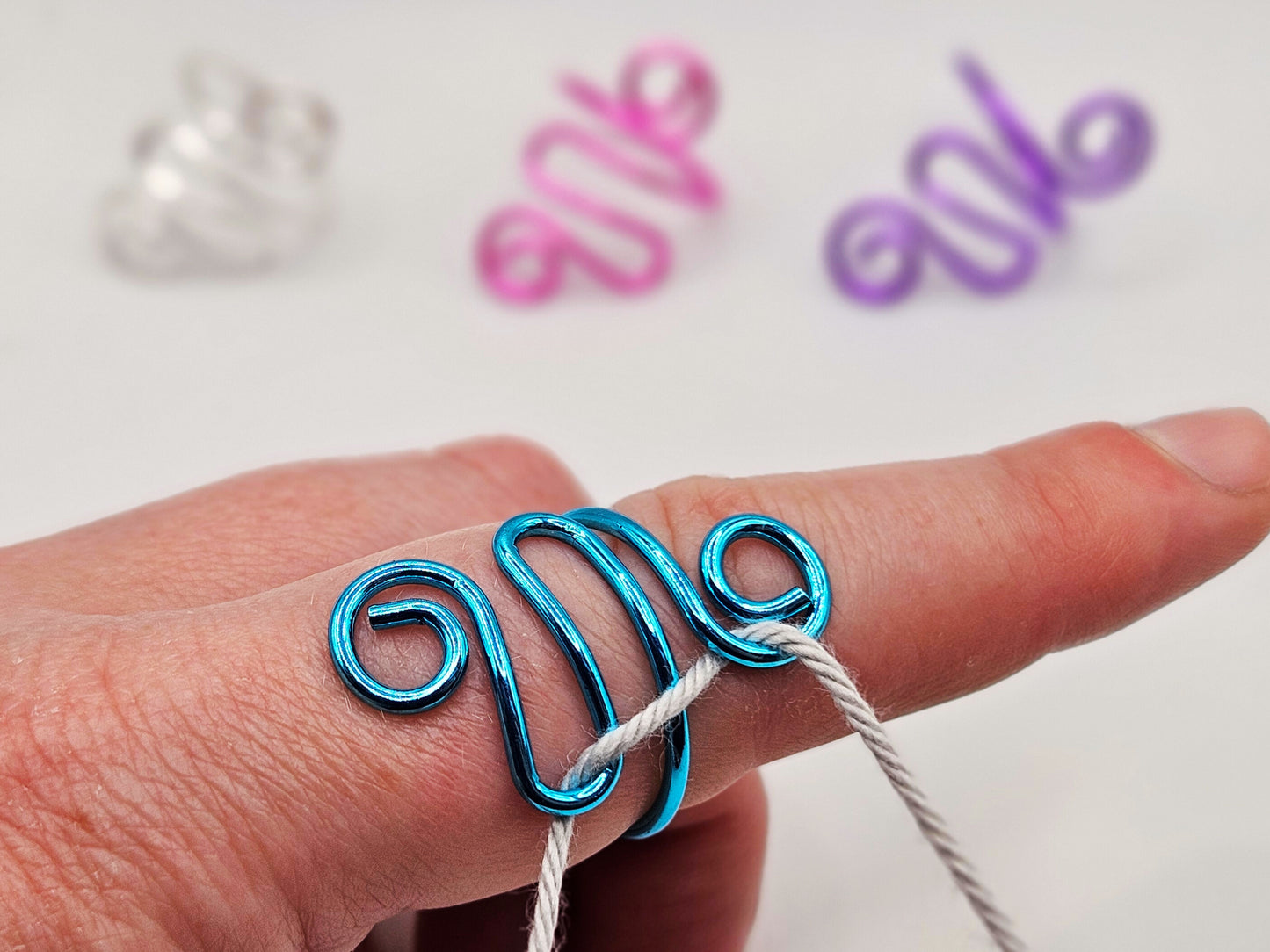 Spiral Crochet Tension Rings