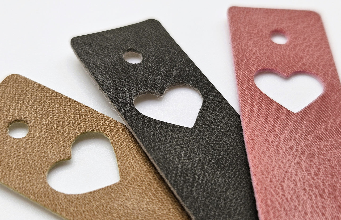 Heart Tags With No-Sew Poppers