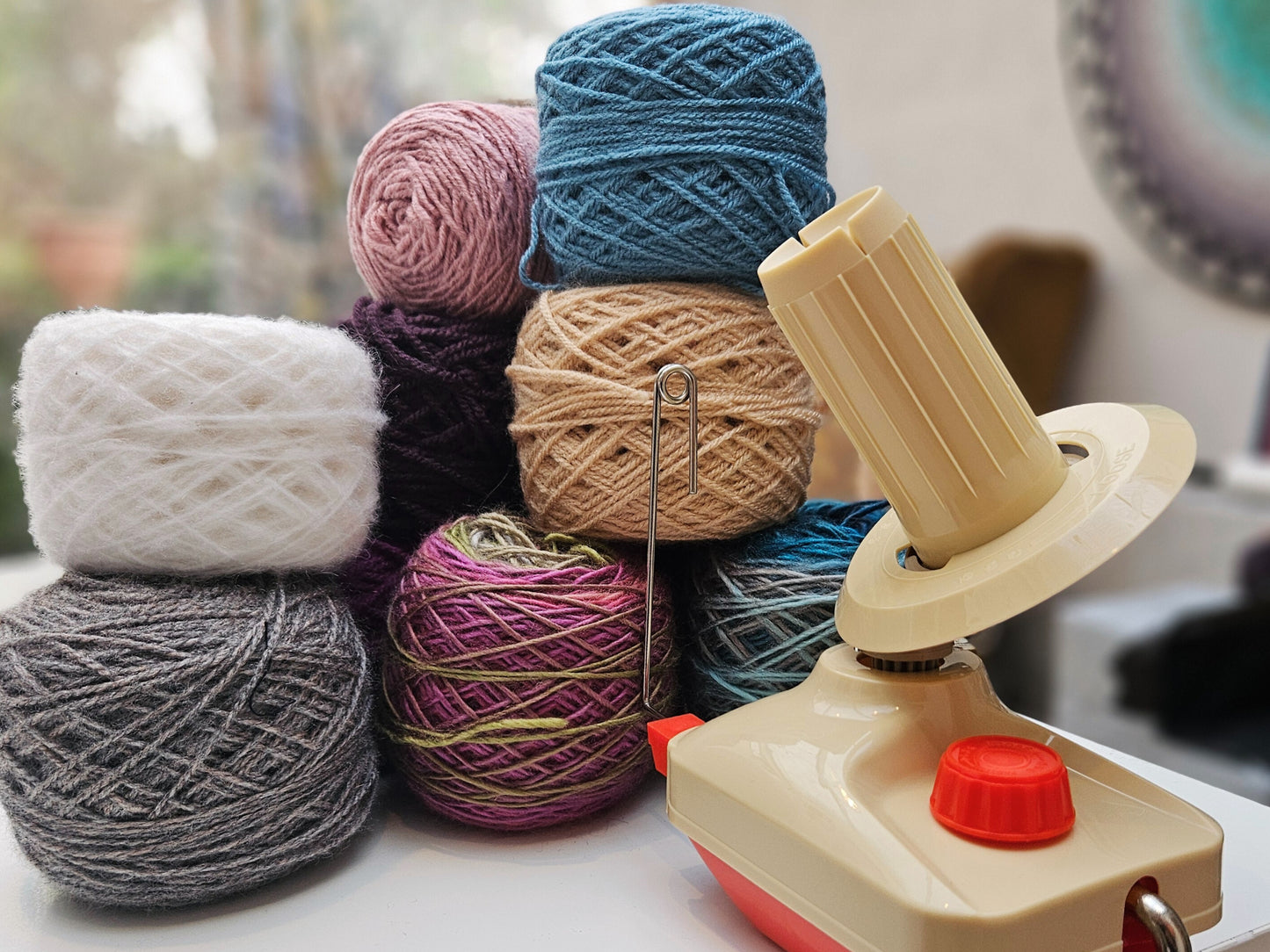 Wool Winder - Yarn caking tool