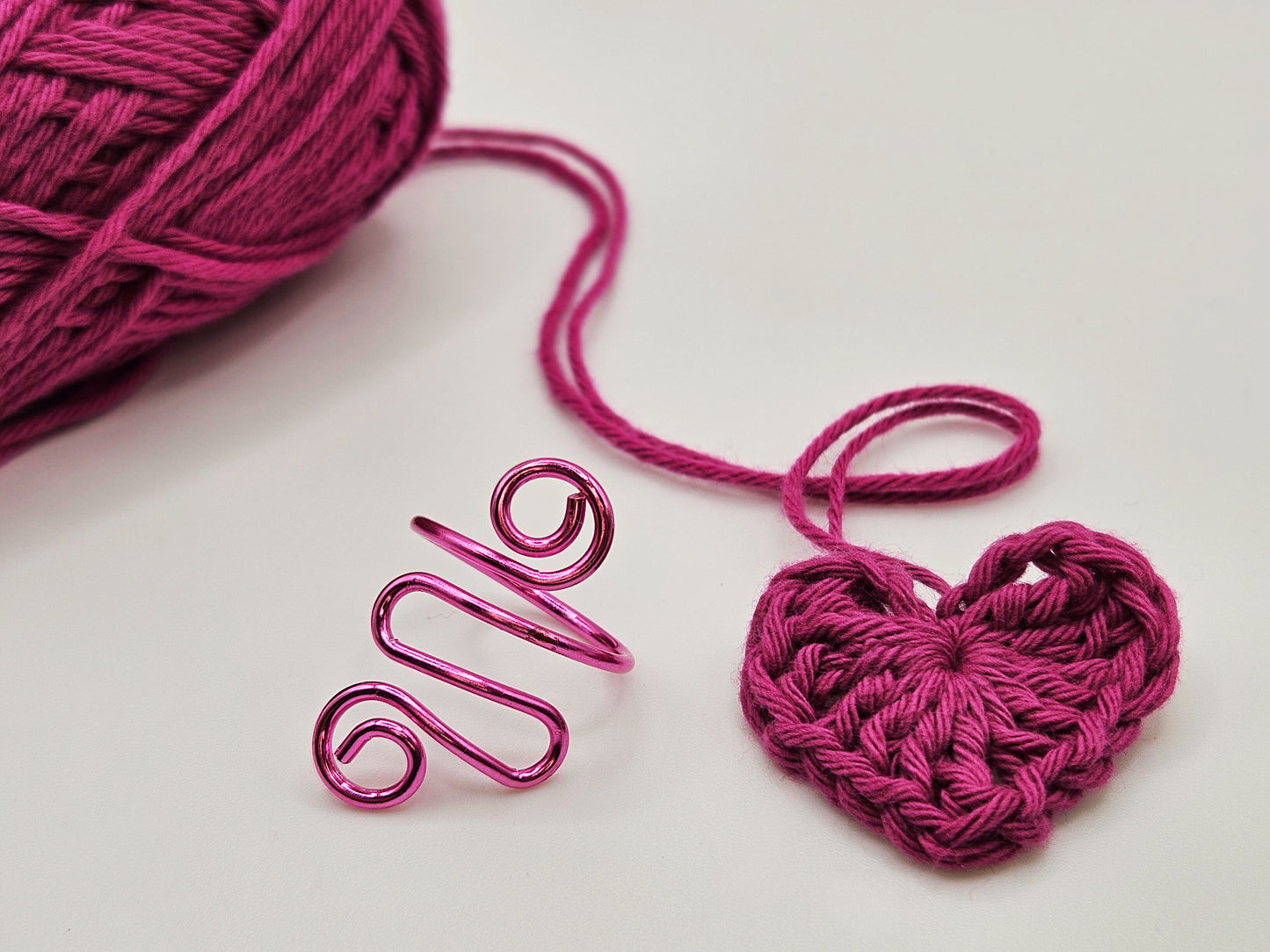 Spiral Crochet Tension Rings