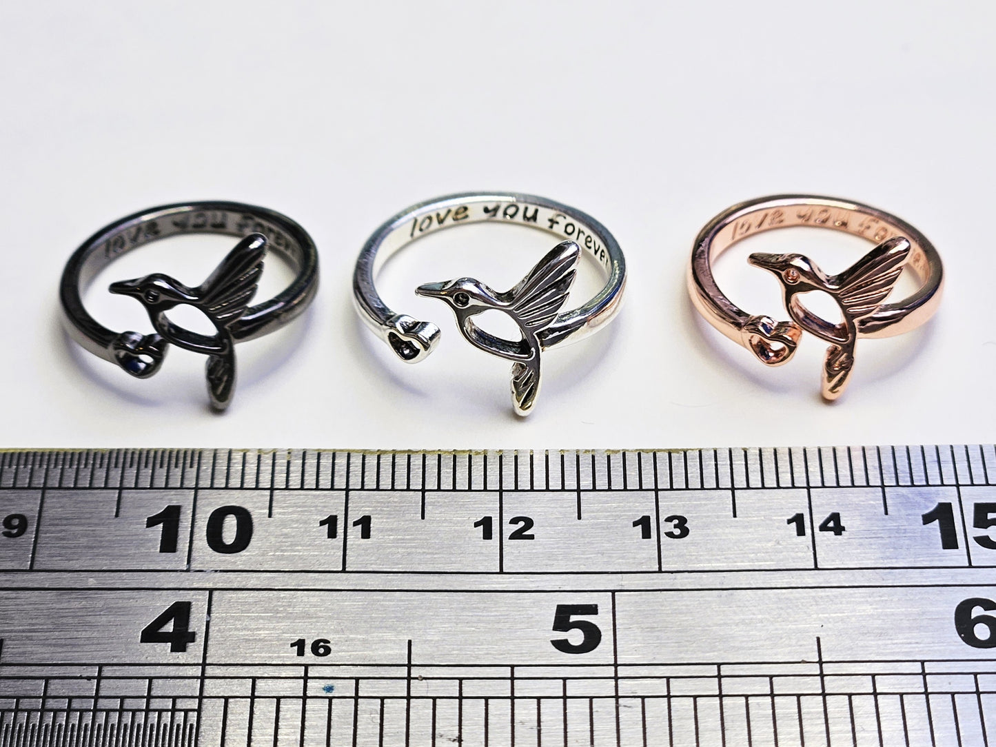 Hummingbird Crochet Tension Rings